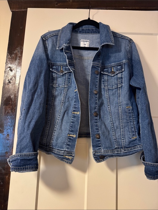 Old Navy Jackets & Blazers - Old Navy Blue Denim Jacket with Button Front